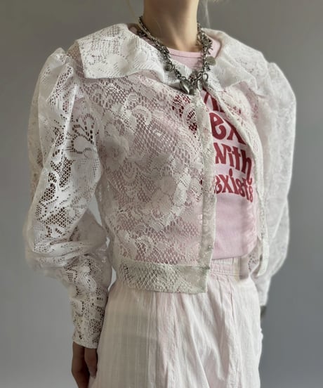 【RE;CIRCLE】RE Crochet  Blouse / 260709-003