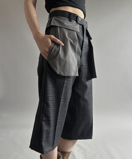 【RE;CIRCLE】 Re Slacks Pocket Shorts /  260727-002