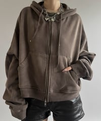 【RE;CIRCLE】 RE Zip Parka Short / 261008-007