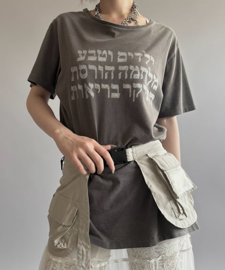 【RE;CIRCLE】  RE Fishing Vest Belt Bag / 260810-005
