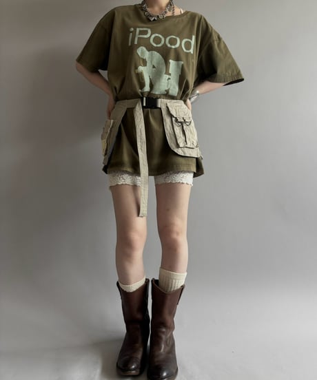 【RE;CIRCLE】  RE Fishing Vest Belt Bag / 260810-009