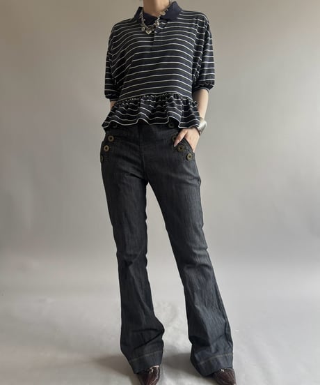【RE;CIRCLE】 RE Polo PEPLUM / 260806-003