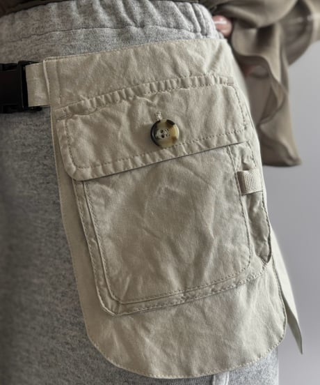 【RE;CIRCLE】  RE Fishing Vest Belt Bag / 260810-004