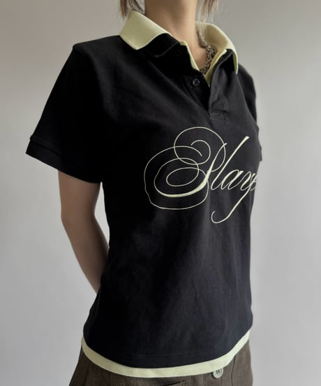 【Chinatsu Aoyama】 RE Player Polo Shirt / 260827-038