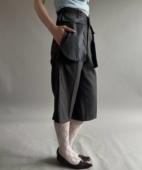 【RE;CIRCLE】 Re Slacks Pocket Shorts /  260727-004