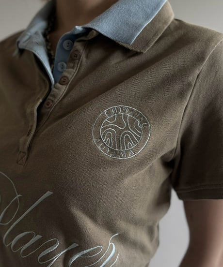 【Chinatsu Aoyama】 RE Player Polo Shirt / 260827-037