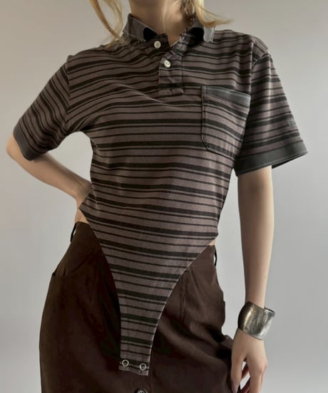 【RE;CIRCLE】RE Leotard Polo Shirt / 260713-013