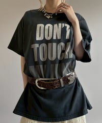 【USED】 FRUIT OF THE LOOM DON'T TOUCH MY JUNK T-Shirt / 260711-002