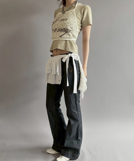 【Chinatsu Aoyama】 RE Apron / 260716-046