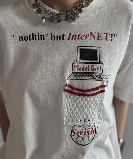 【USED】 Made in USA 90's INTERNET T-Shirt / 260822-011