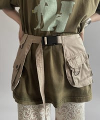 【RE;CIRCLE】  RE Fishing Vest Belt Bag / 260810-008