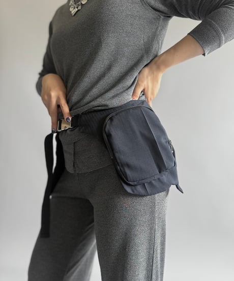 【RE;CIRCLE】 RE Suit Waist Belt Bag / 260917-010