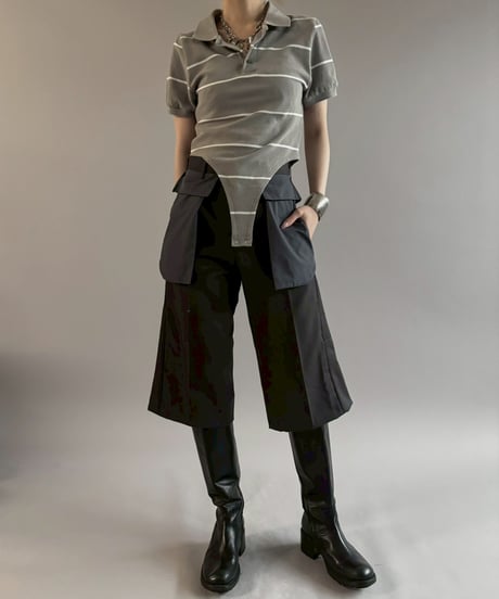【RE;CIRCLE】RE Leotard Polo Shirt / 260713-016