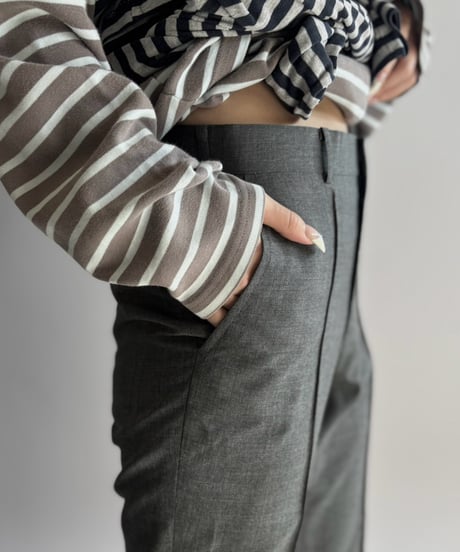 【Chinatsu Aoyama】 Suit Capri Pants  /  2601022-034