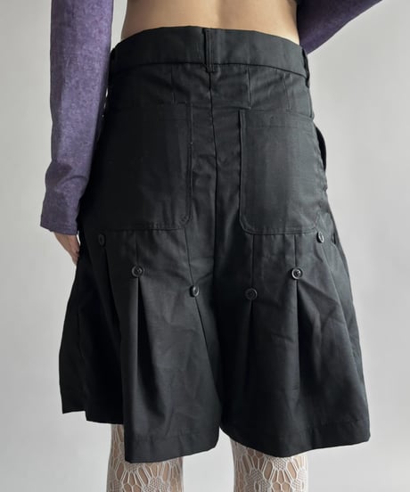 【USED】 Design Tucked Short Pants / 260926-022