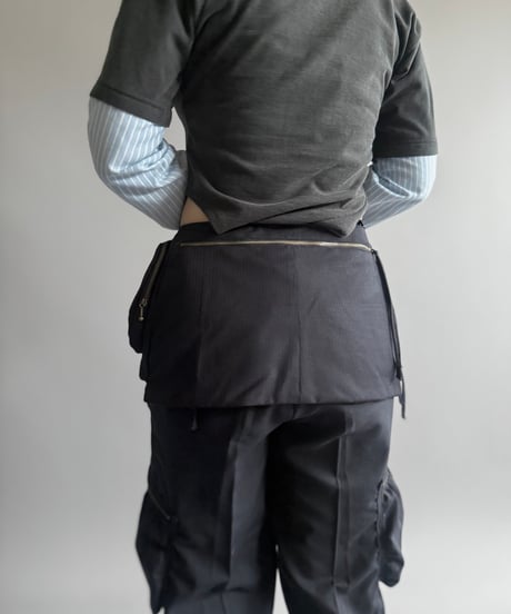 【RE;CIRCLE】 RE Suit Waist Belt Bag / 260917-012