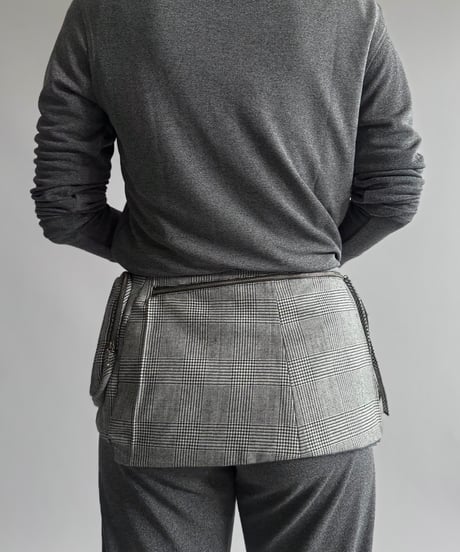 【RE;CIRCLE】 RE Suit Waist Belt Bag / 260917-009