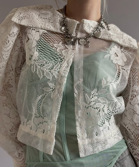 【RE;CIRCLE】RE Crochet  Blouse / 260709-002