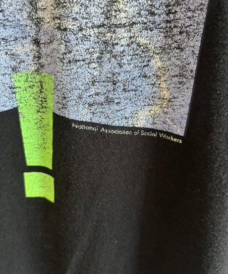 【USED】 Made in USA 90's Power of Social T-Shirt / 260801-025