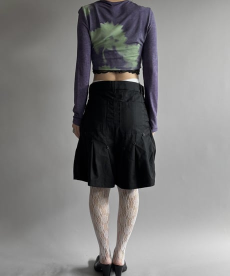 【USED】 Paloma-Wool Cropped Sheer Top / 260926-021
