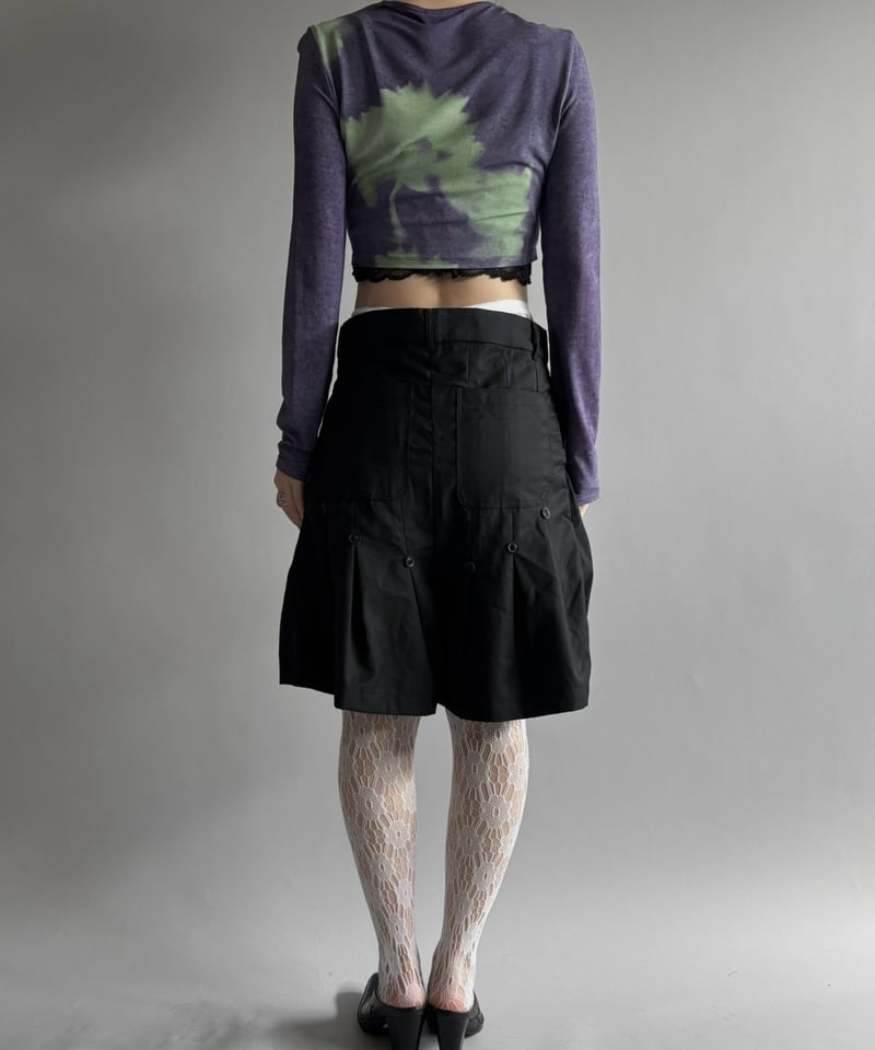 USED】 Paloma-Wool Cropped Sheer Top / 260926-0