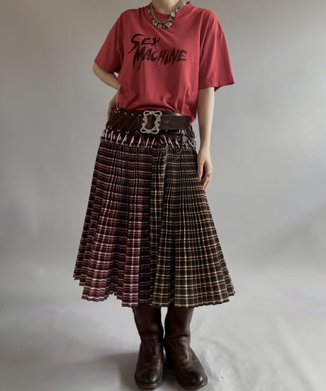 【USED】 Made in USA 90's DAVE PRATT SEX MACHINE T-Shirt/ 260718-001