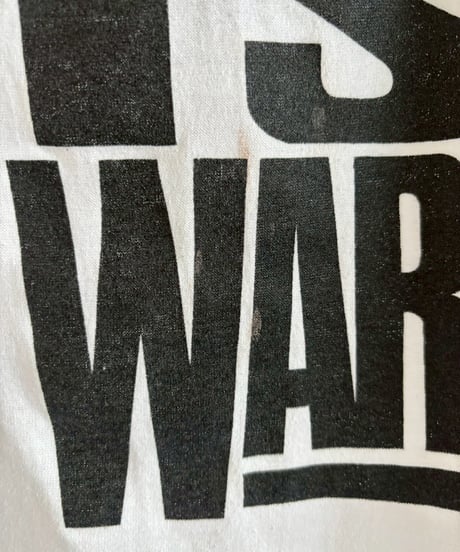 【USED】 Made in USA 90's This is War T-Shirt/ 260711-016