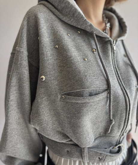 【Chinatsu Aoyama】 Studs Parka  /  2601022-019