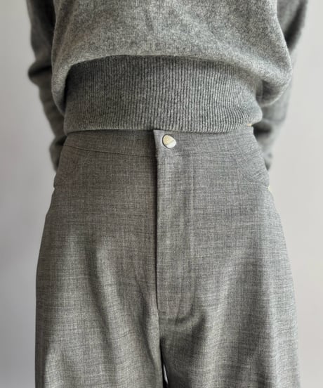 【Chinatsu Aoyama】 Suit Barrel Leg Pants  /  2601022-037
