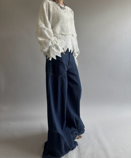 【RE;CIRCLE】 RE Crochet Top / 260803-016