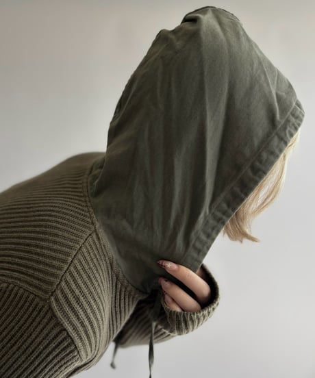 【USED】 Lauren Ralph Lauren Knit Zip Parka / 261017-010