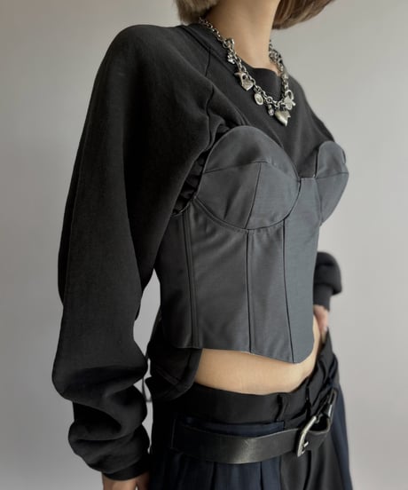 【Chinatsu Aoyama】 Sweat Suit Corset  /  2601022-001