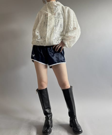 【RE;CIRCLE】RE Lace Hooded Jacket / 260824-006