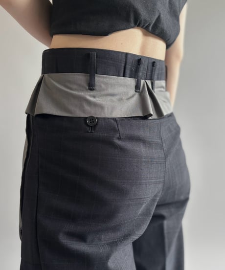 【RE;CIRCLE】 Re Slacks Pocket Shorts /  260727-001