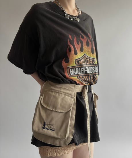 【RE;CIRCLE】  RE Fishing Vest Belt Bag / 260810-010