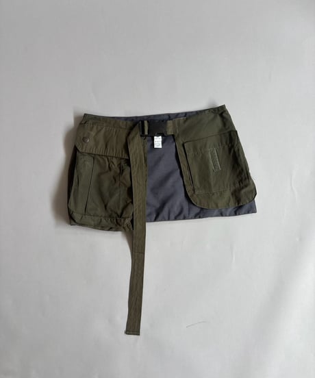 【RE;CIRCLE】  RE Fishing Vest Belt Bag / 260810-013