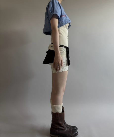 【Chinatsu Aoyama】 RE Makers Shirt Blue / 260813-033
