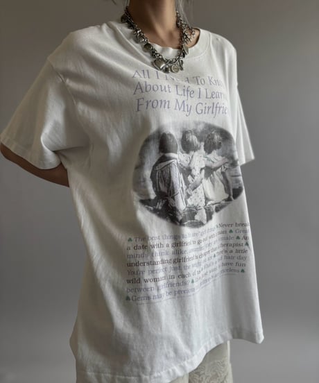 【USED】 95's My Girlfriend T-Shirt / 260808-016