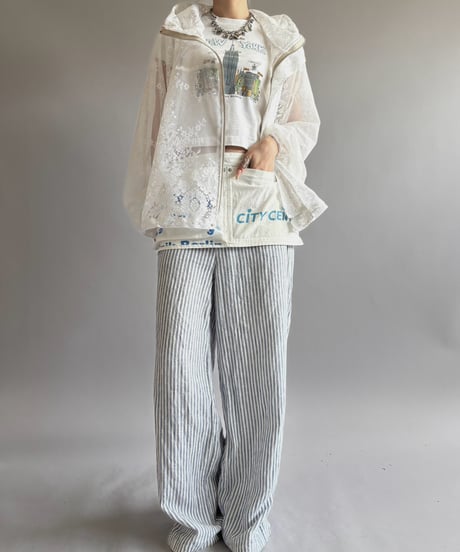 【RE;CIRCLE】RE Lace Hooded Jacket / 260824-013