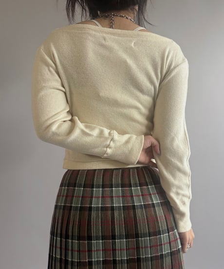 【RE;CIRCLE】 RE Under Wear Boat Neck Shirt  / 261019-020