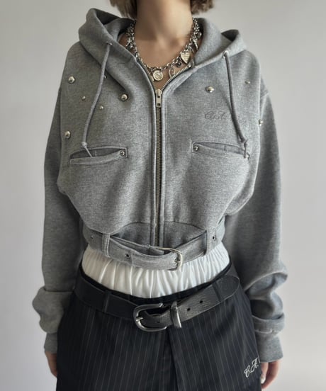 【Chinatsu Aoyama】 Studs Parka  /  2601022-022