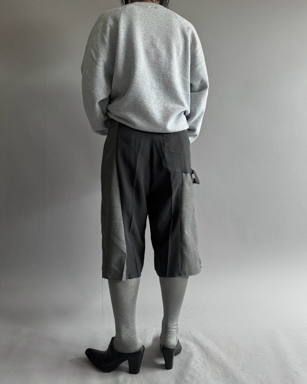 Chinatsu Aoyama】 Re Suit Double Knee Shorts /