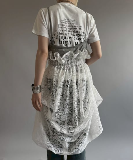 【RE;CIRCLE】RE Crochet Camisole＋Lace One-Piece / 260709-007