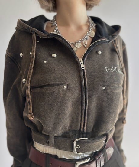 【Chinatsu Aoyama】 Studs Parka  /  2601022-017