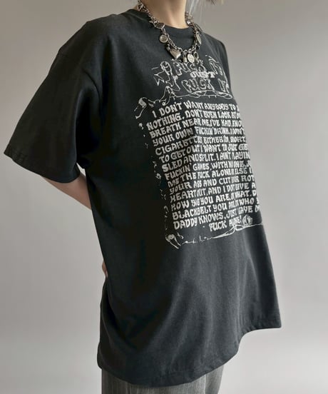 【USED】 Fuck it Just Fuck it T-Shirt / 260725-024
