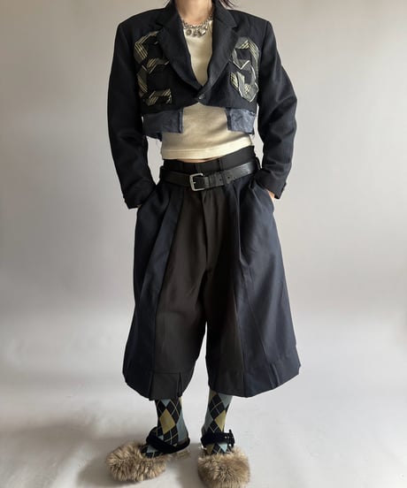 【RE;CIRCLE】 RE Numbering Tie Blazer  / 261019-007