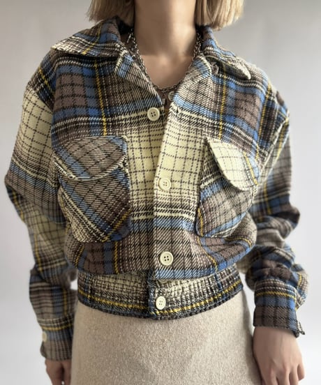 【USED】 Chees King Shirt Jacket / 261031-017