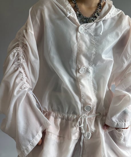 【RE;CIRCLE】RE Snow Parka Jacket Dyed Light Pink / 260914-014