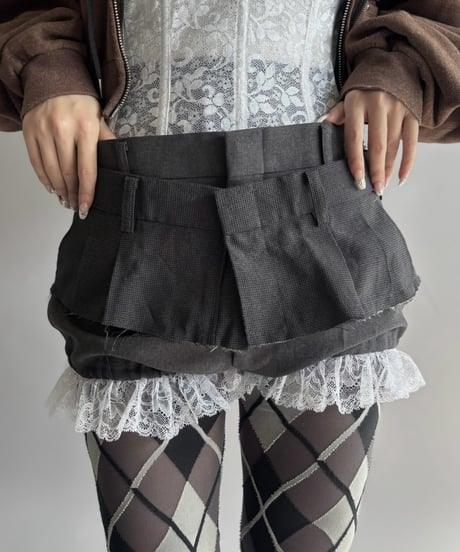 【Chinatsu Aoyama】  Suit Short Pants /  2601022-028