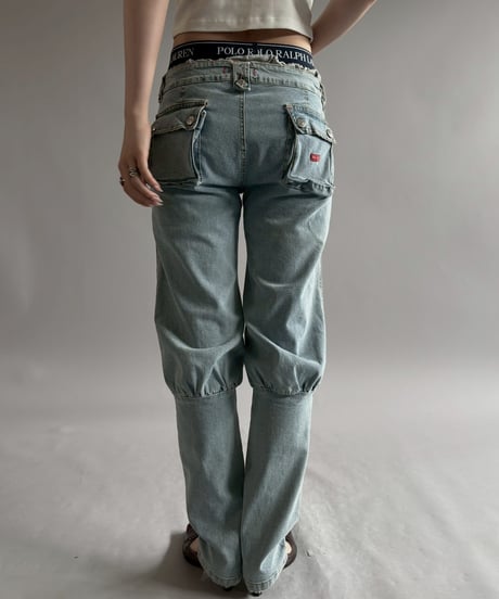 【USED】 Zip Design Denim Pants / 260725-030